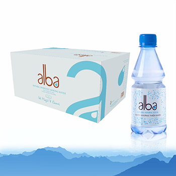 Alba 350ml không ga chai nhựa (24 chai / thùng)